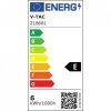Słupek ogrodowy V-TAC 5W LED 80cm szary IP65 VT-896-G 4000K 810lm